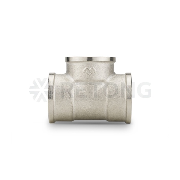 Тройник Varmega ВР равносторонний 1 1/2", никелированный