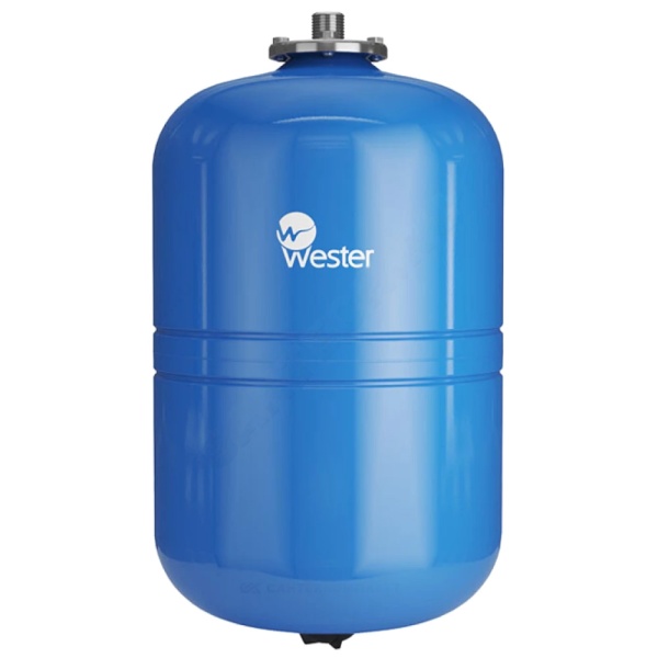 Гидроаккумулятор верт син 24л 10атм 3/4" НР WAV Wester 0-14-1060