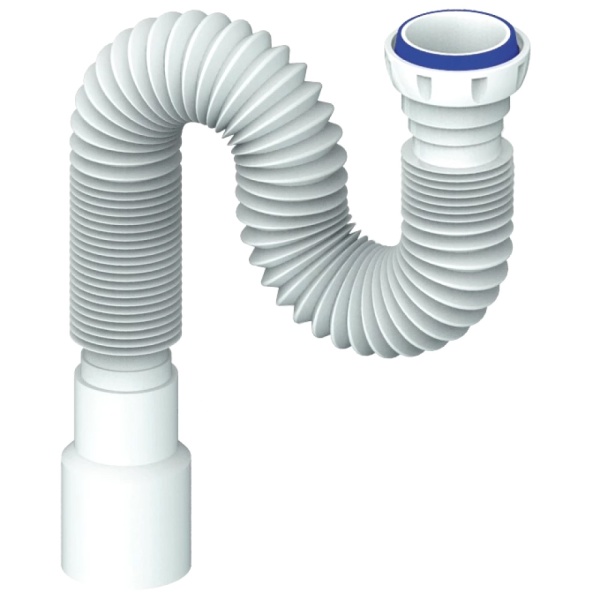 Гофра с гайкой 1 1/2"x40/50 L=300-800мм Unicorn D85