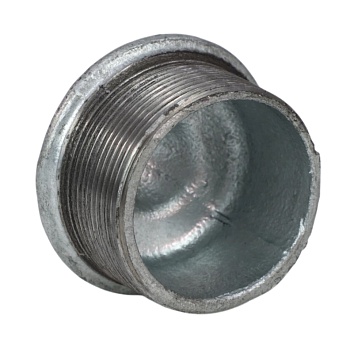 Заглушка чуг оц Ду32 (1 1/4") НР Fittex PLUS