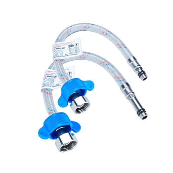 Подводка гибкая д/смес нейлон М10-Н1/2" 0.4м нж/г dвн8 пара (пакет) Подольск ГП002000