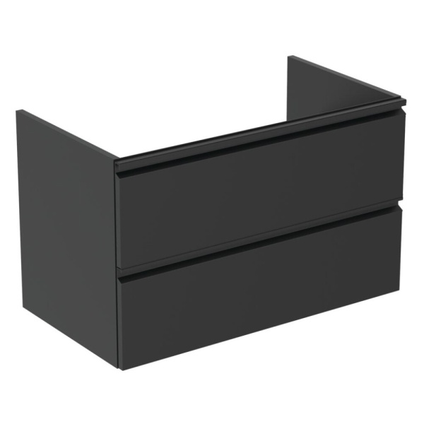 Тумба TESI п/умыв 60 черн мат Ideal Standard T0050ZT