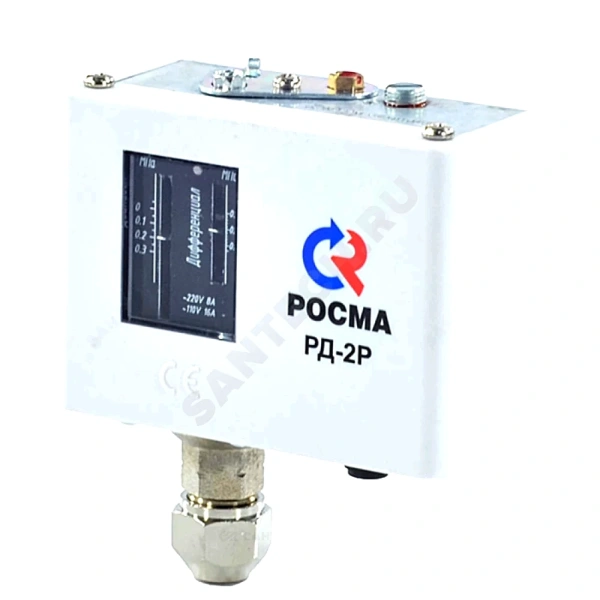 Реле давл РД-2Р -0.05-0.3МПа 1/4" Росма 00000004006