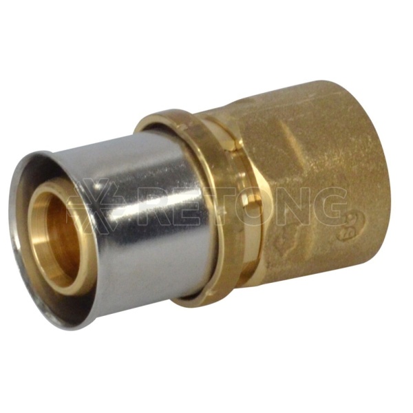 Муфта МП/PE-X пресс лат Дн20х1/2" ВР Giacomini RM109Y037