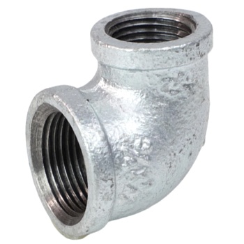 Угольник чуг перех оц Ду25х15 (1"х1/2") м/м Fittex PLUS