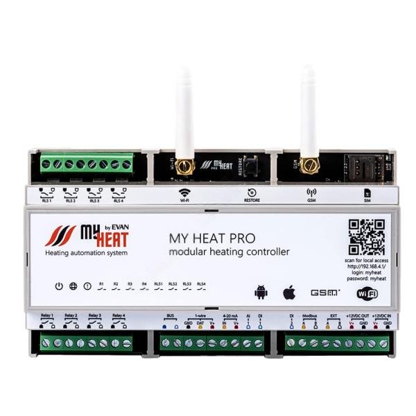 Контроллер MY HEAT PRO Эван 6284