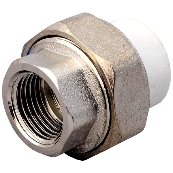 Муфта PP-R бел комб разъем Дн40х1 1/4" ВР РосТурПласт 10623