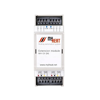 Блок расширения дискретный MY HEAT DI6 Эван 6298