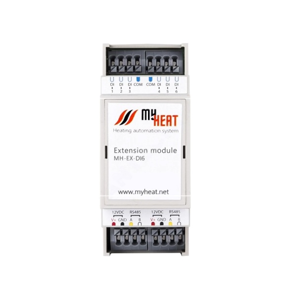 Блок расширения дискретный MY HEAT DI6 Эван 6298