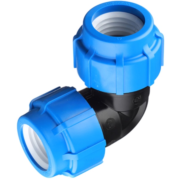 Отвод компресс ПЭ Дн20х90гр Ру16 VALFEX 121001212020