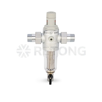 Комбинированный промывной фильтр Varmega VM22802, 3/4" НР, для холодной воды, с редуктором давления