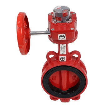 Затвор пов чуг EPDM FBV-RA Ду200 Ру16 ред д/чуг к/выкл EURO пож Benarmo