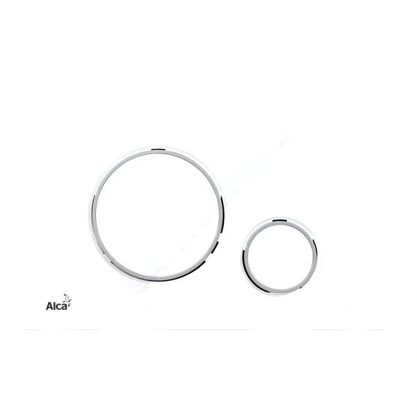 Кнопка д/инст мех бел/хр гл Alca M770