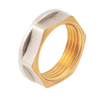 Контргайка лат реборд Ду20 ВР никель Aquasfera 9034-02