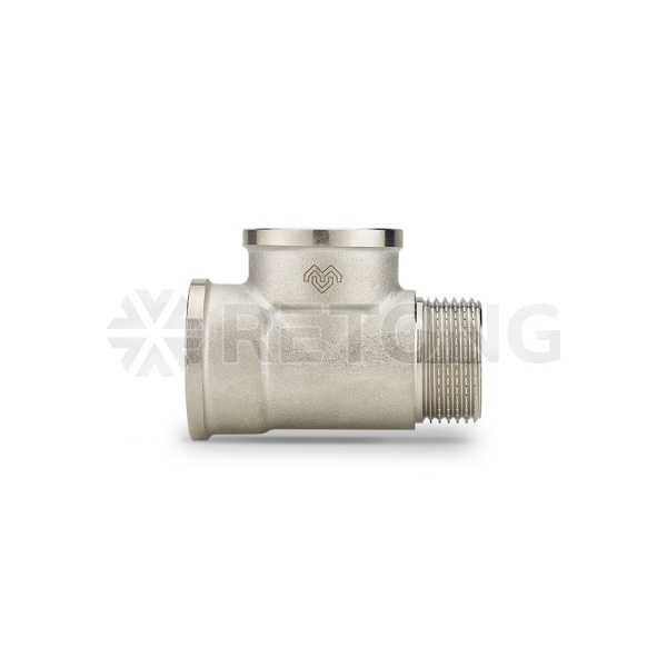 Тройник Varmega ВР-ВР-НР 1/2", никелированный