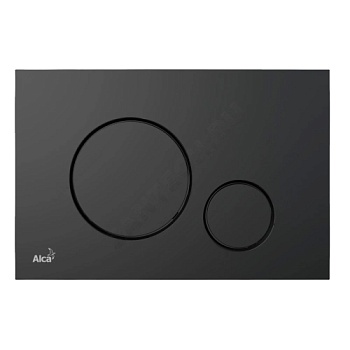 Кнопка д/инст мех черн мат Alca M678