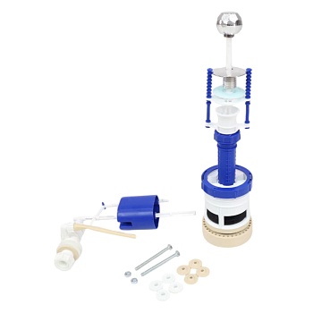 Арматура д/бачка набор 1/2" пл/ш б/под хр шток РБМ АС-5.1М