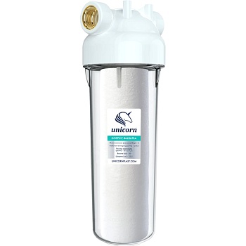 Корпус фильтра пл 3/4" м/м 10SL прозр Unicorn KSBP_3/4