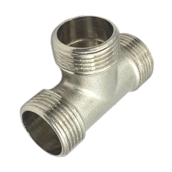 Тройник лат Ду15 р/р/р никель SantechSystems .