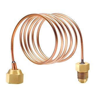 Трубка капиллярная медь G1/4" м/р L=1,5м для РД/РДД Росма 00000027772