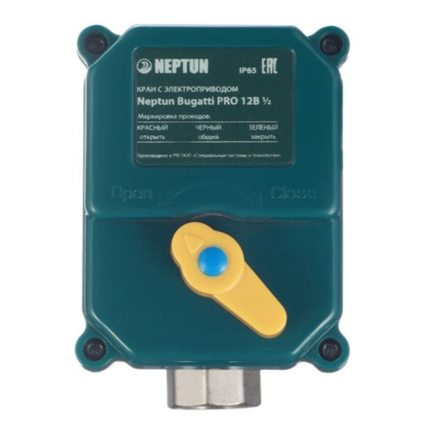 Кран с электроприводом Neptun Bugatti Pro 220В 1/2