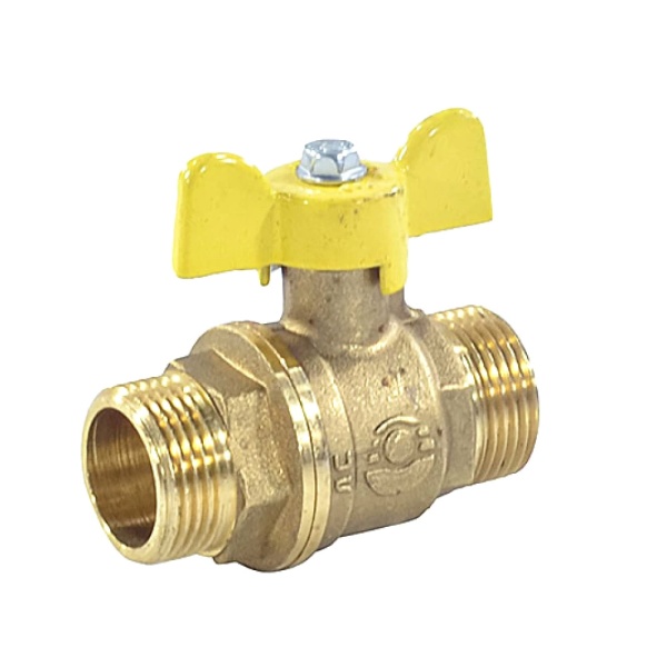 Кран шар лат газ 11Б27фтМ Ду15 Ру40 р/р полн баб VALFEX VF.279.LB3.012