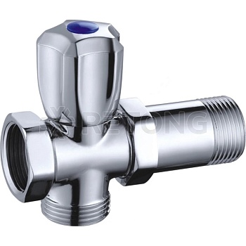 Вентиль 3-ход лат быт G3/4" Ру16 м/р мах Aquasfera 1074-01