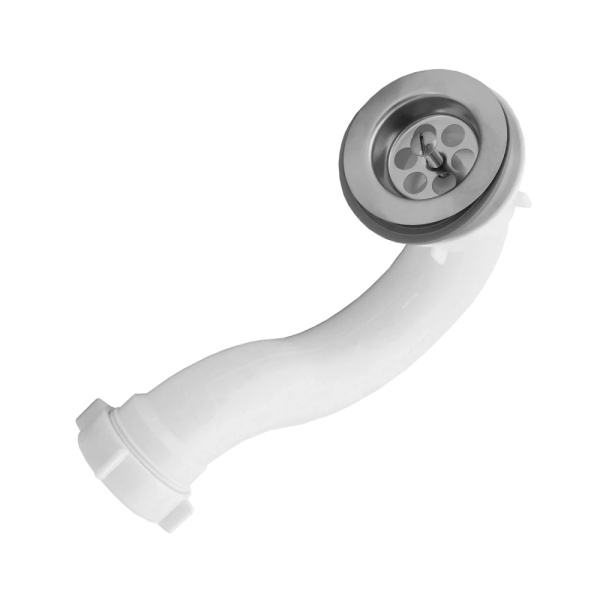 Сифон д/поддона труб 1 1/2"x50/40 нерж/сетка АНИ Пласт E110