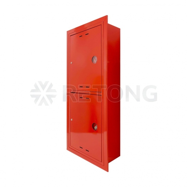 Шкаф пожарный встроен ШПК 320-21 ВЗК (2ПК) ЗМ 1345х600х230 красн ФАЭКС