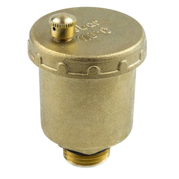 Воздухоотводчик лат Ду15 Ру10 р/р авт прям Aquasfera 5003-01