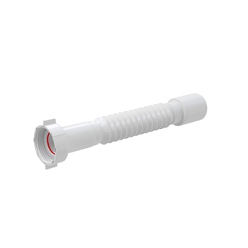 Гофра с гайкой 1 1/4"x40 L=350-790мм Alca A730