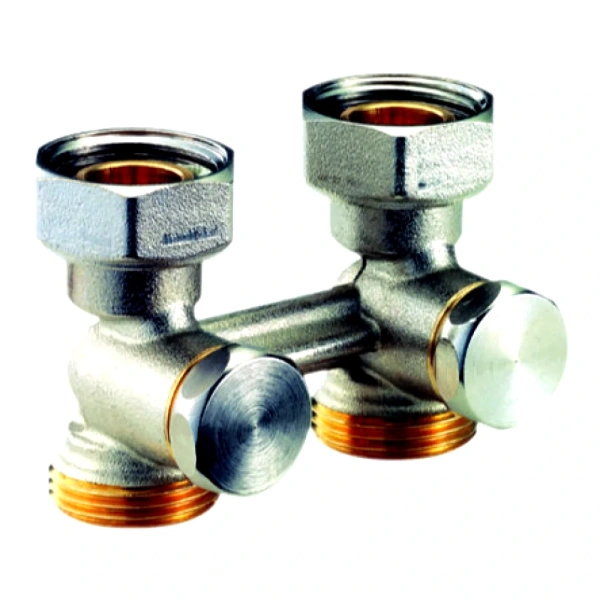 Узел ниж/п Ду20 Ру10 3/4x3/4" ЕК прям двухтр Giacomini R387X002