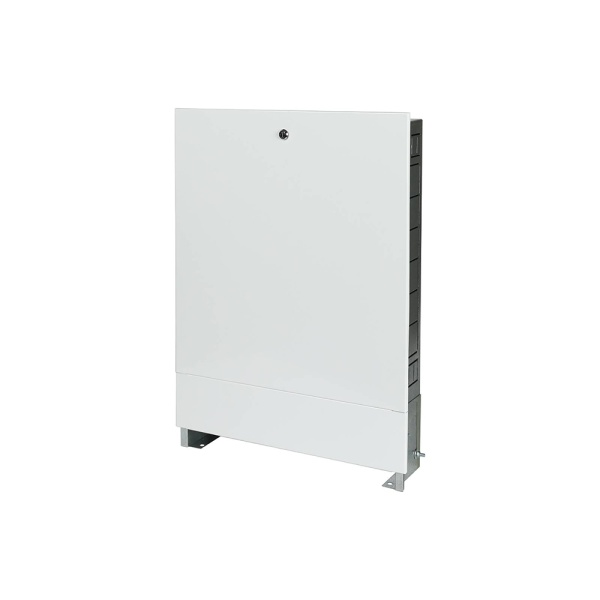 Коллекторный распределительный шкаф встраиваемый Varmega VM35502 ШРВ-2, на 6-7 выходов, 668х125х592