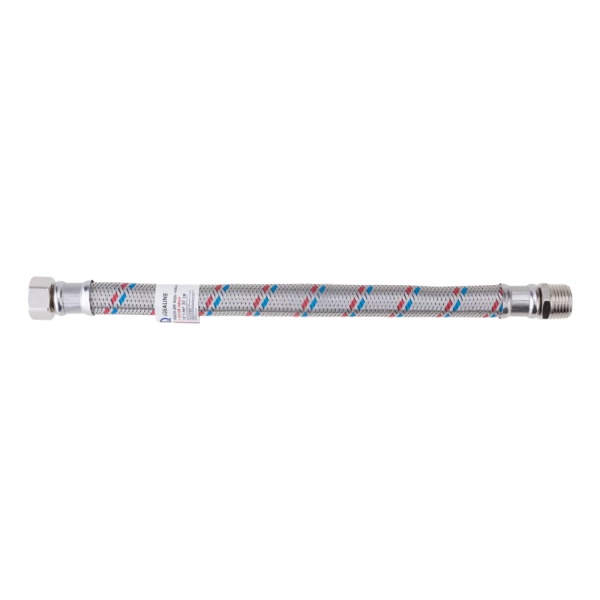 Подводка гибкая д/воды нерж М1/2"-Н1/2" 0.3м лат/г dвн13 ГИГАНТ AQUALINE 04938