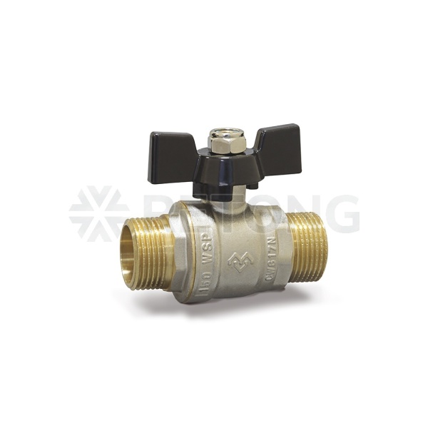 Кран шаровый Varmega Toro VM02502 3/4" НР-НР, полнопроходной, ручка-бабочка