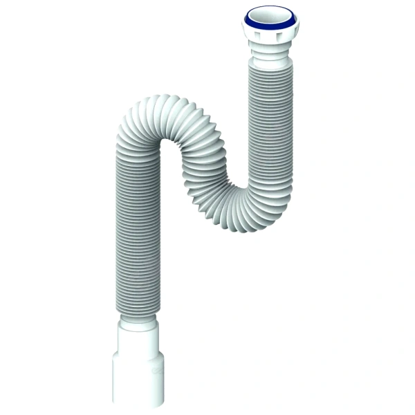 Гофра с гайкой 1 1/2"x40/50 L=370-1200мм Unicorn D125