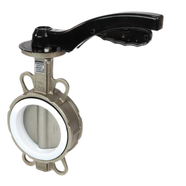 Затвор поворот нерж PTFE Ду150 Ру16 д/нерж 2040HA Benarmo