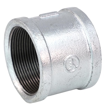 Муфта чуг прямая оц Ду40 (1 1/2") ВР Fittex PLUS