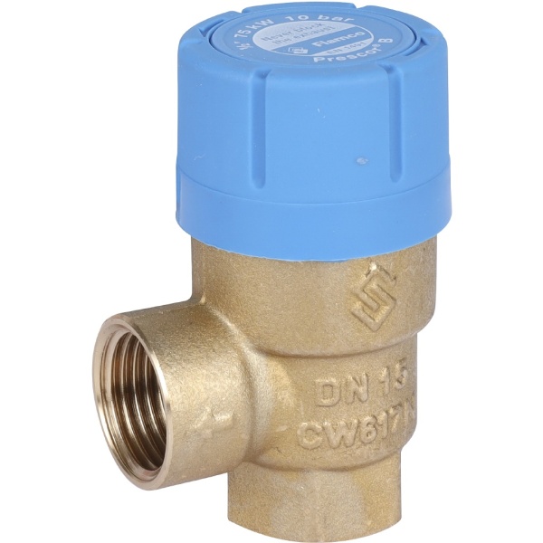 Предохранительный клапан Prescor B 10.0 бар 1/2"х1/2", Flamco 27102