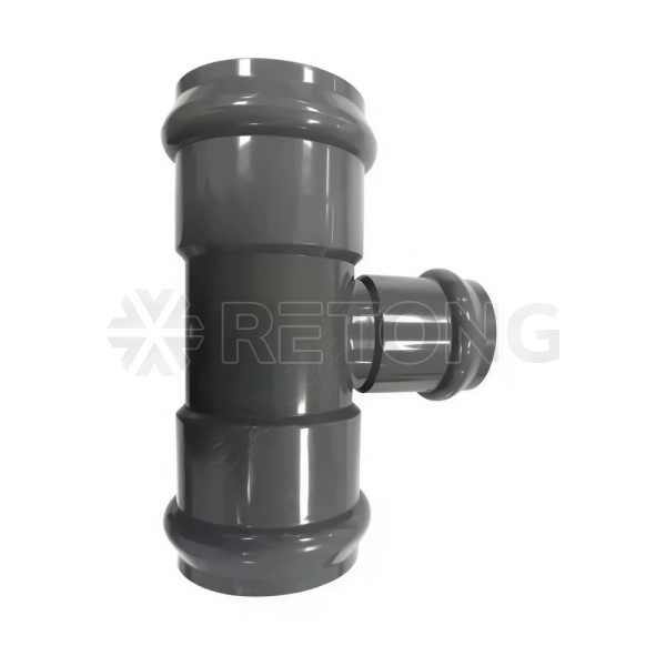 Тройник НПВХ нап растр перех Дн160х110х90гр Ру10 SDR26 п/кольцо Aquaviva AQV104160R