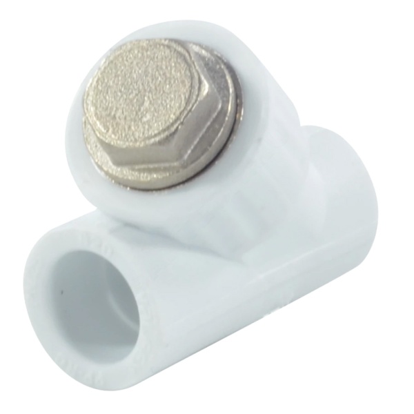 Фильтр PP-R бел сетчатый Дн20х45гр VALFEX 10141020