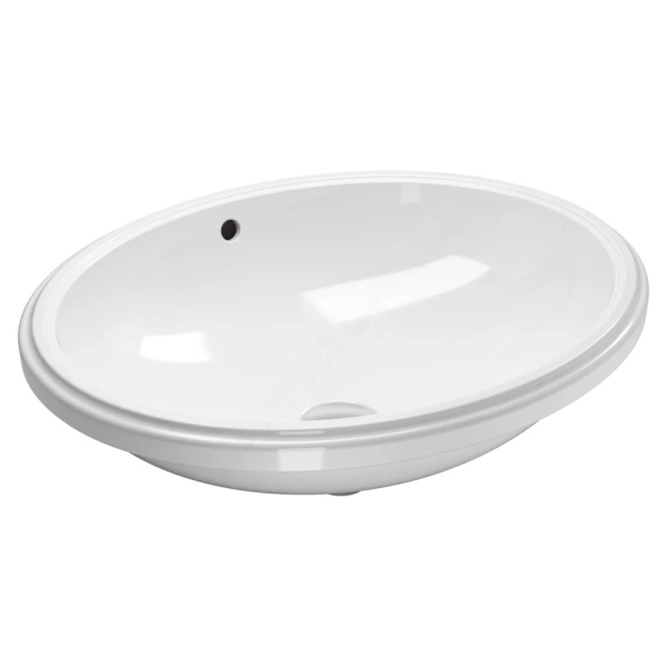 Умывальник меб VariForm 56 3/вел б/отв в/к Geberit 500.752.01.2