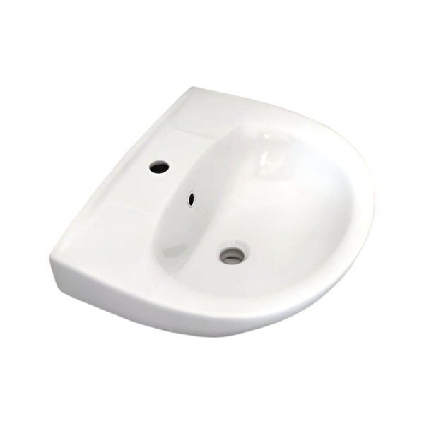 Умывальник Антей 55 2/вел 1/отв УмОв2Ф с переливом Лобня 10/1/5/1-76