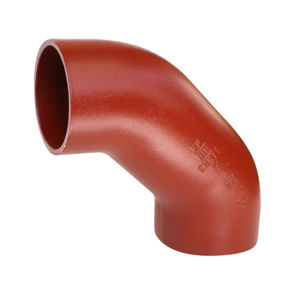 Отвод чуг SML Ду100х88гр двойной б/рас