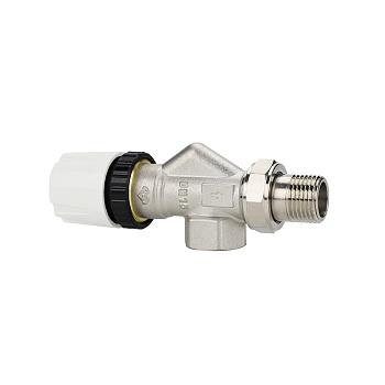 Термостатический клапан (терморегулятор) Varmega VM10801, 1/2" ВР-НР, осевой