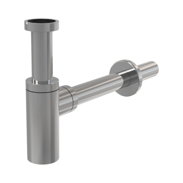 Сифон умыв бут б/вып 1 1/4"x32 лат пр/тр 32 хром DESIGN Alca A403