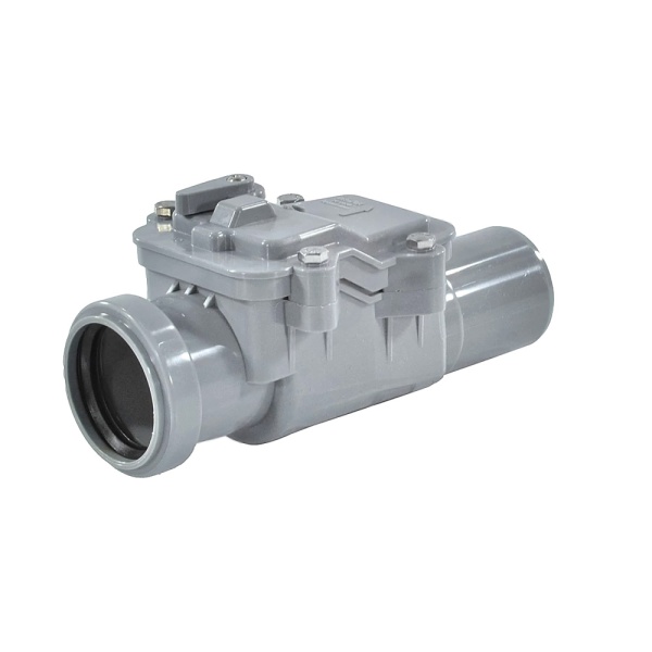 Клапан обратный PP-H сер б/н Дн 50 в/к РосТурПласт 11338