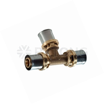 Тройник МП/PE-X пресс лат Дн26 Giacomini RM150Y009