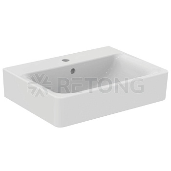 Умывальник Connect CUBE 60 3/вел 1/отв б/к Ideal Standard E794501
