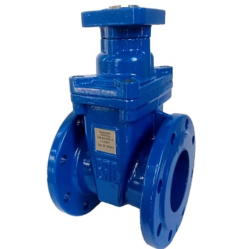 Задвижка чуг МЗВ Ду80 Ру16 п/эл 30ч939р SL12 ЛМЗ